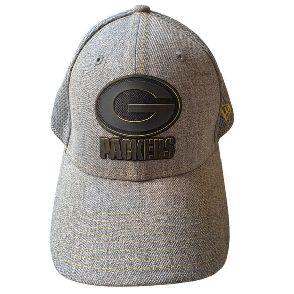 Green Bay Packers New Era Grayed Out Neo 39 Thirty Hat Size S/M NFL NWOT - Picture 1 of 12